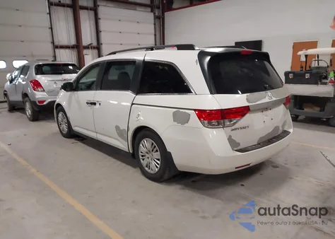 2014 Honda Odyssey Lx из США, поврежденный, VIN 5FNRL5H27EB048394